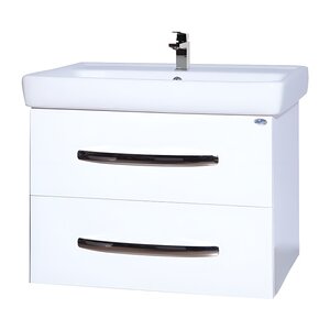 Изображение товара Тумба под раковину Bellezza Рокко 4635313670013, 80 см, подвесная, цвет белый