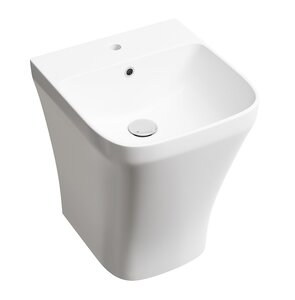 Изображение товара Раковина моноблок Ceramicanova Dion CN6067, 36 см, сантехфарфор, цвет белый
