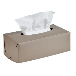 Изображение товара Салфетница ADJ Kleenex 0016.04/06 из кожи 23x12 см капучино/шоколад