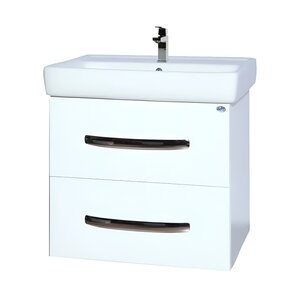 Изображение товара Тумба под раковину Bellezza Рокко 4633706000010, 50 см, подвесная, цвет белый