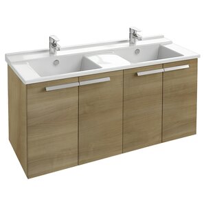 Изображение товара Тумба Jacob Delafon Struktura EB1385-E13, 120 см, цвет розовое дерево