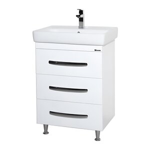 Изображение товара Тумба под раковину Bellezza Рокко 4633706310010, 50 см, напольная, цвет белый