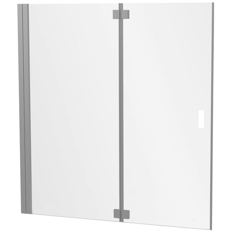 Изображение товара Шторка для ванны Jacob Delafon Capsule 140х120 см распашная стекло хром