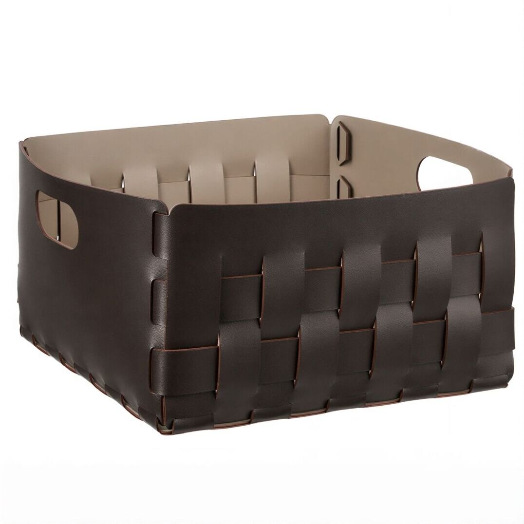 Изображение товара Корзина ADJ Bottega 1045.06.TS30, 35 x 35 см, цвет шоколад/капучино