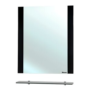Изображение товара Зеркало Bellezza Рокко 4613713030040, 80 см, с полкой, цвет черный
