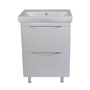 Изображение товара Тумба под раковину Bellezza Санриса 4630109660018, 60 см, напольная, цвет белый