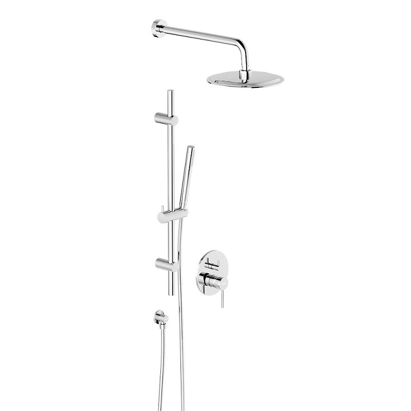 Изображение товара Встроенная душевая система Damixa Scandinavian Pure с регулируемым верхним душем Изображение товара Встроенная душевая система Damixa Scandinavian Pure с регулируемым верхним душем