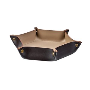 Изображение товара Мелочница ADJ 0112.06/04, 15 x 18 см, цвет шоколад/капучино