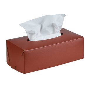 Изображение товара Салфетница ADJ Kleenex 0016.30/09, 23 x 12 см, цвет бордо/коньяк