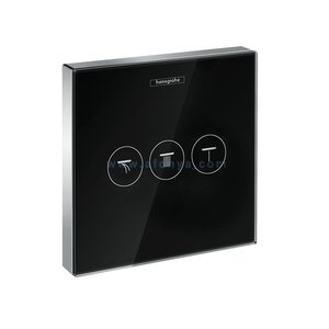 Изображение товара Переключатель потоков Hansgrohe ShowerSelect 15736600 черный хром для душа