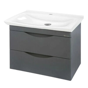 Изображение товара Тумба под раковину Bellezza Санриса 4630113000367, 80 см, подвесная, цвет серебро Изображение товара Тумба под раковину Bellezza Санриса 4630113000367, 80 см, подвесная, цвет серебро