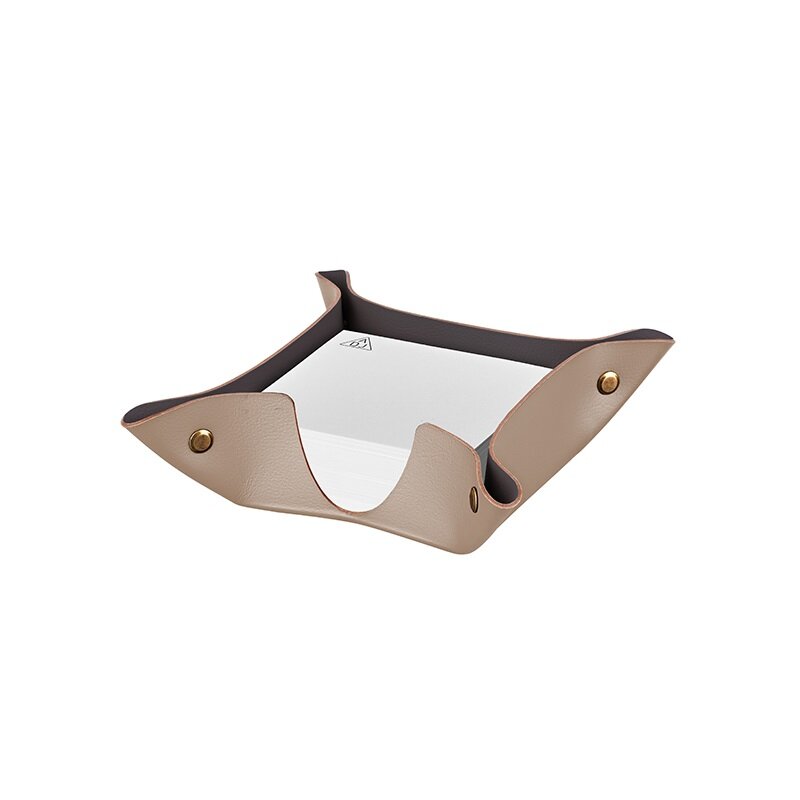 Изображение товара Подставка для бумажных салфеток ADJ 105.04/06 10x10 см кожа дизайнерская стильная