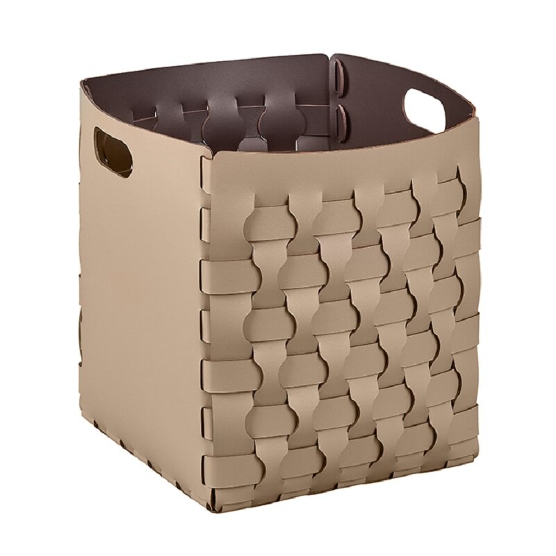 Изображение товара Корзина для хранения ADJ Dubai 2047.04/06 35x35 см кожа дизайнерская Италия