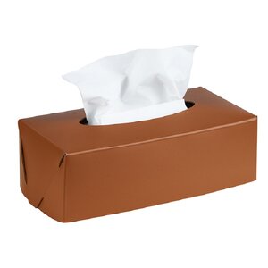 Изображение товара Салфетница ADJ Kleenex 0016.09/30 23x12 см цвет коньяк бордо кожа Италия