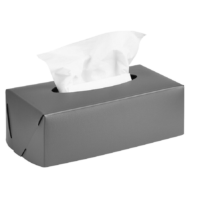 Изображение товара Элегантная салфетница ADJ Kleenex 23x12 см серо-черная для дома и офиса