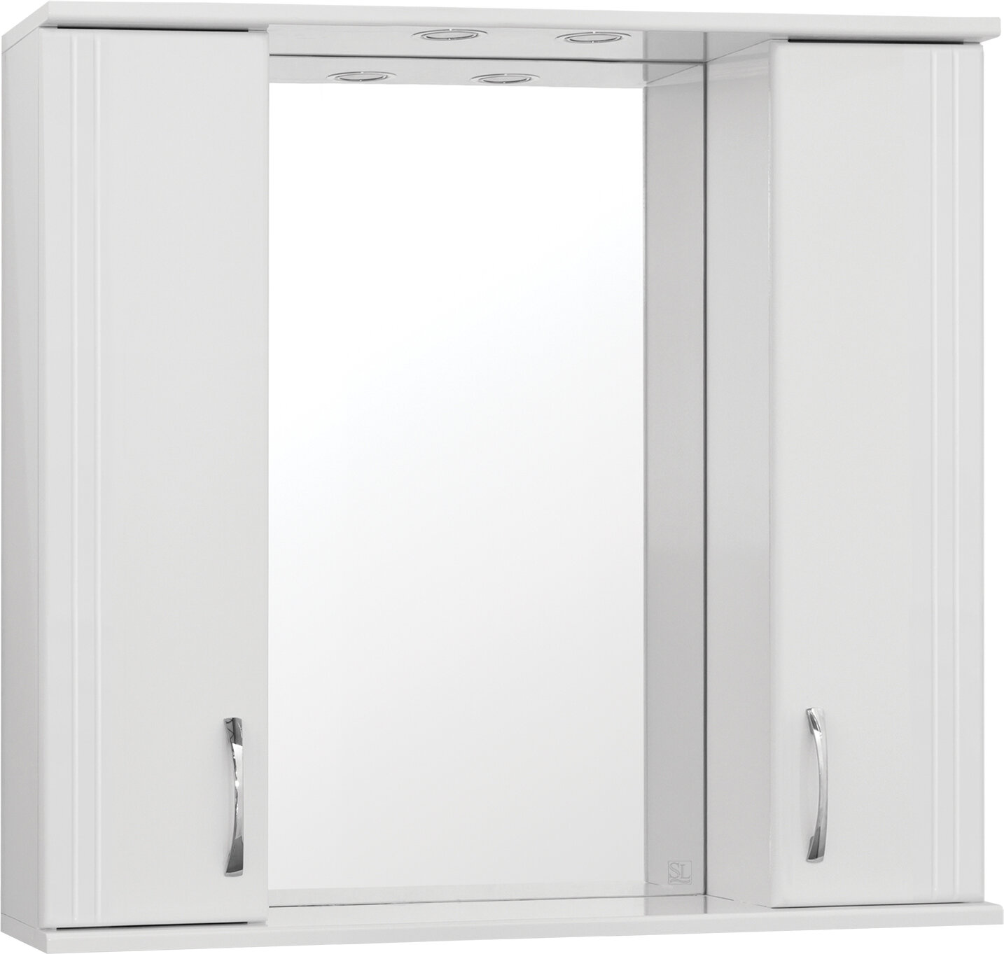 Изображение товара Зеркало шкаф Style Line Панда 80/С с подсветкой и розеткой белое