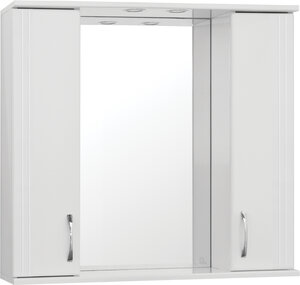 Изображение товара Зеркало-шкаф Style Line Эко Стандарт Панда 80/С ЛС-00000125, 80 см, подвесное, белое