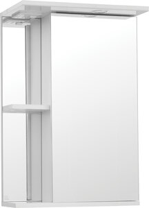 Изображение товара Зеркало-шкаф Style Line Эко Стандарт Николь 45/С ЛС-00000115, 45 см, левое, подвесное, белое