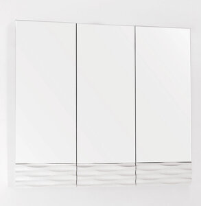 Изображение товара Зеркало-шкаф Style Line Ассоль 80 ЛС-00000328 Люкс, 80 см, подвесное, техно платина