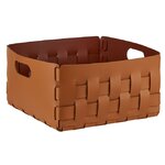 Корзина ADJ Bottega 1045.09/30, 35 x 35 см, цвет коньяк/бордо - фото 1