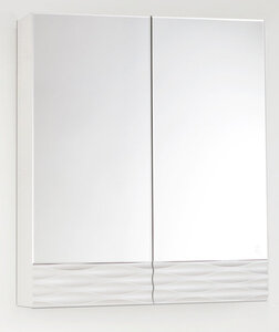 Изображение товара Зеркало-шкаф Style Line Ассоль 60 ЛС-00000326 Люкс, 60 см, подвесное, техно платина