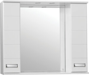 Изображение товара Зеркало-шкаф Style Line Ирис 100/С ЛС-00000175, 100 см, подвесное, белый