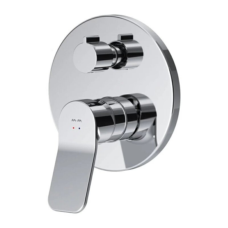 Изображение товара Смеситель Am.Pm X-Joy F85A55000 для ванной и душа, встроенный, однорычажный, хром