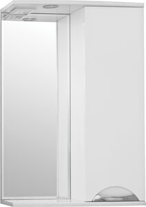 Изображение товара Зеркало-шкаф Style Line Жасмин 55/С ЛС-00000039, 55 см, правое, подвесное, белое