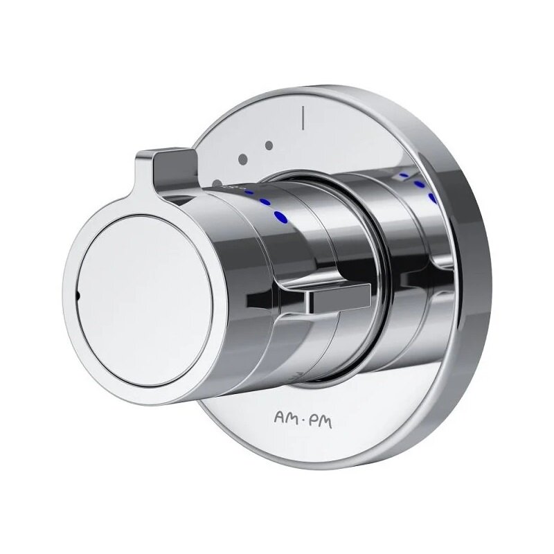 Изображение товара Смеситель Am.Pm X-Joy F85A65600 для душа, на 1 потребителя, с внутренней частью, термостатический, хром