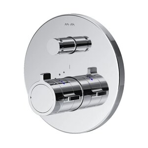 Изображение товара Смеситель Am.Pm X-Joy F85A45600 для ванны и душа, на 2 потребителя, с внутренней частью, термостатический, хром