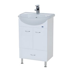 Изображение товара Тумба под раковину Bellezza Уют 4635006070014, 50 см, напольная, цвет белый