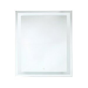 Изображение товара Зеркало Bellezza Фабио 4610617040007, 100 см, LED-подсветка, сенсорный выключатель, цвет белый