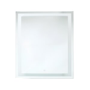 Изображение товара Зеркало Bellezza Фабио 4610613040001, 80 см, LED-подсветка, сенсорный выключатель, цвет белый