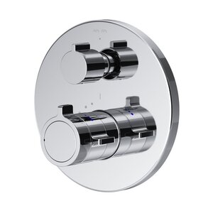 Изображение товара Смеситель Am.Pm X-Joy F85A95600 для ванны и душа, на 3 потребителя, с внутренней частью, термостатический, хром