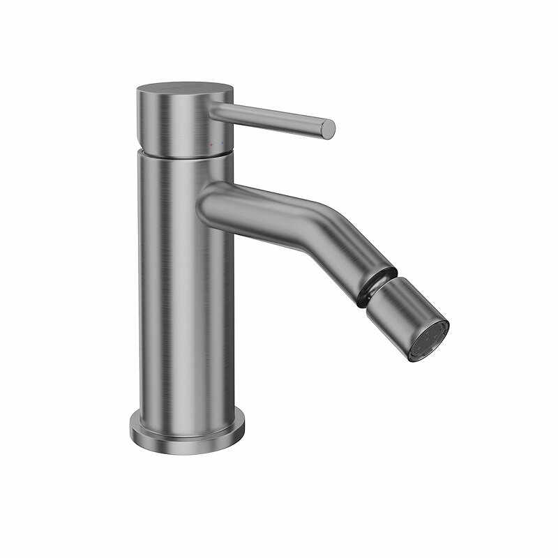 Изображение товара Смеситель Kerama Marazzi Eterna 69623XKM.50.050 для биде, с донным клапаном, цвет нержавеющая сталь