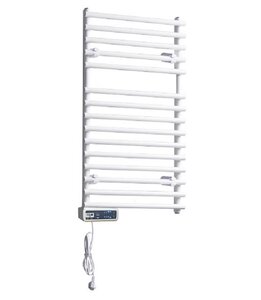 Изображение товара Полотенцесушитель электрический iVigo EHR 5015 PRO 350Вт, ширина 50 см, высота 80 см, ТЭН слева, белый