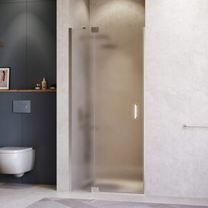 Изображение товара Душевая дверь в нишу RGW Hotel HO-014 350601411-21, 110 см, стекло матовое сатинат, профиль хром