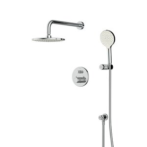Изображение товара Душевая система Am.Pm X-Joy FT85A1RH10, 4 в 1, на 2 потребителя, термостатическая, хром