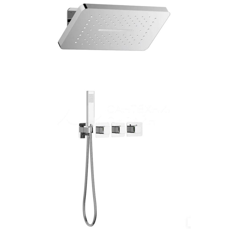 Изображение товара Душевая система Timo Petruma SX-5249/00SM термостатическая хром с тропическим душем