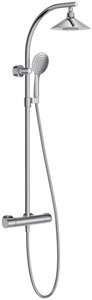Изображение товара Душевая система Jacob Delafon Moxie E5799-CP, термостатическая, динамик