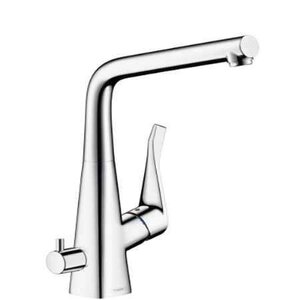 Изображение товара Смеситель для кухонной мойки Hansgrohe Metris, 14888000, хром