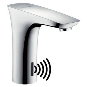 Изображение товара Электронный смеситель для раковины Hansgrohe PuraVida, 15172000, сенсорный, хром