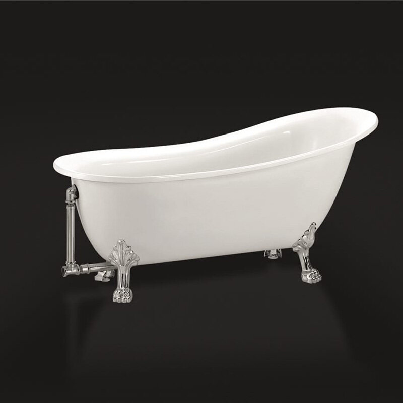 Изображение товара Ванна акриловая Belbagno BB06-1550, 155 x 76 см, белый