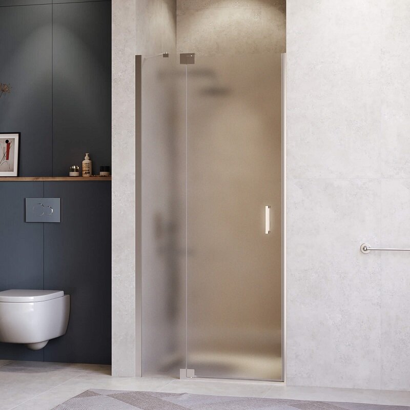 Изображение товара Душевая дверь в нишу RGW Hotel HO-014 140 см матовое стекло хром профиль Германия