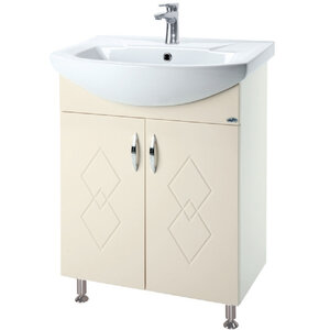 Изображение товара Тумба под раковину Bellezza Элеганс 4638608240076, 55 см, напольная, бежевый