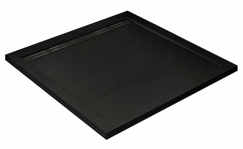 Изображение товара Душевой поддон Cezares TRAY-AS-A-90-30-NERO, черный, 90х90 см