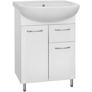 Изображение товара Тумба под раковину Style Line Эко Стандарт №11 61 ЛС-00000101, 61 см, напольная, белая