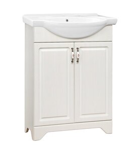 Изображение товара Тумба под раковину Style Line Олеандр-2 65 ЛС-00000199 Люкс, 65 см, напольная, рельеф пастель