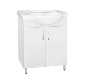 Изображение товара Тумба под раковину Style Line Эко Стандарт №23 70 ЛС-00000105, 70 см, напольная, белая