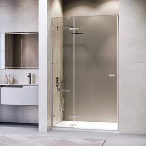 Изображение товара Душевая дверь в нишу RGW Stilvoll SV-004 353200410-21, 100 см, стекло матовое сатинат, профиль хром